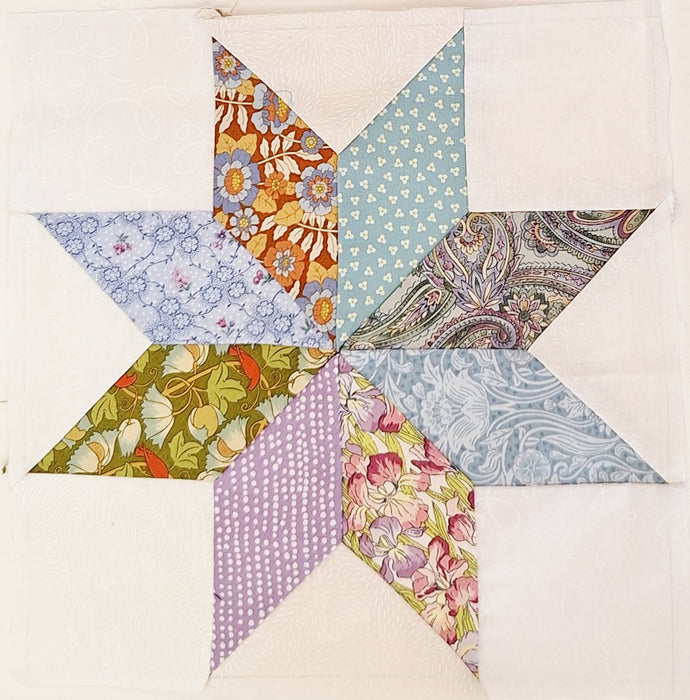 Principles of Hand Piecing with Lucy Anne Holiday - #2 Diamonds and Y-Seams