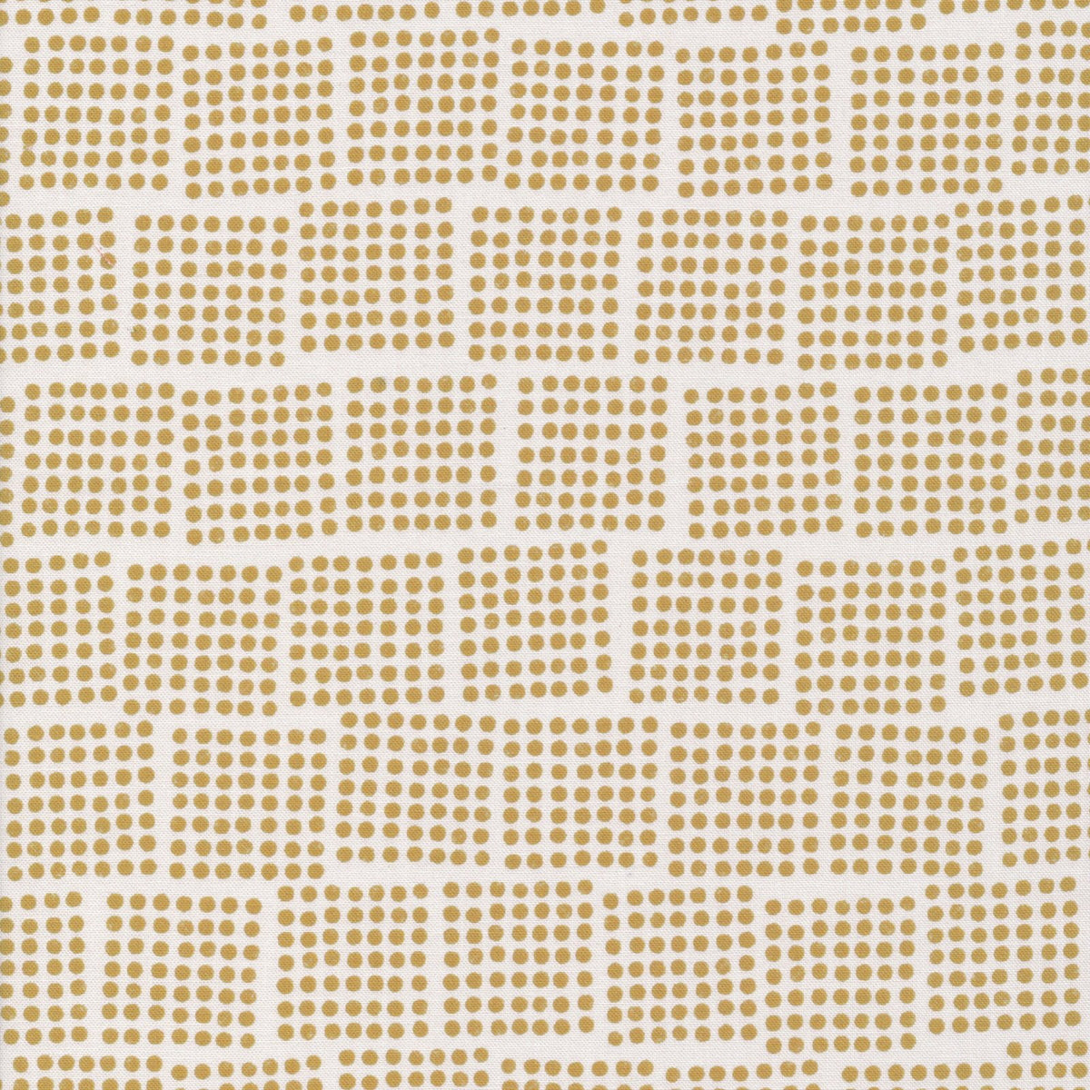 Eloise Renouf Imprint Organic Quilting Cotton - Domino in Gold — Fabric ...