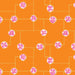 Summer Sun by Vera - Floral Grid in Orange