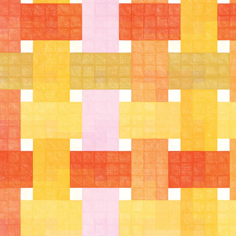 Pop and Plaids in Organic Cotton by Rachel Parker - Woven Sunshine