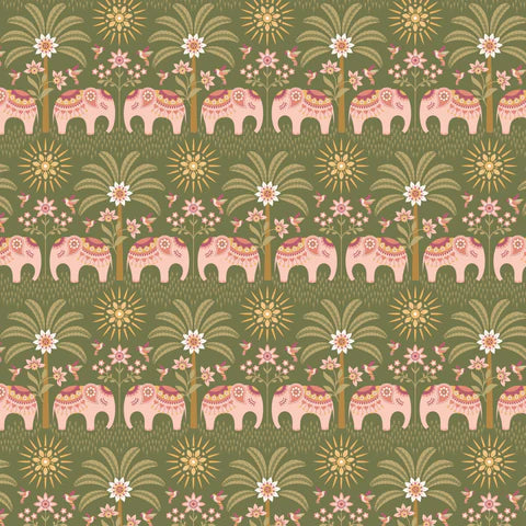 Serenity Garden in Organic Cotton by Dots and Glory - Elephant Parade