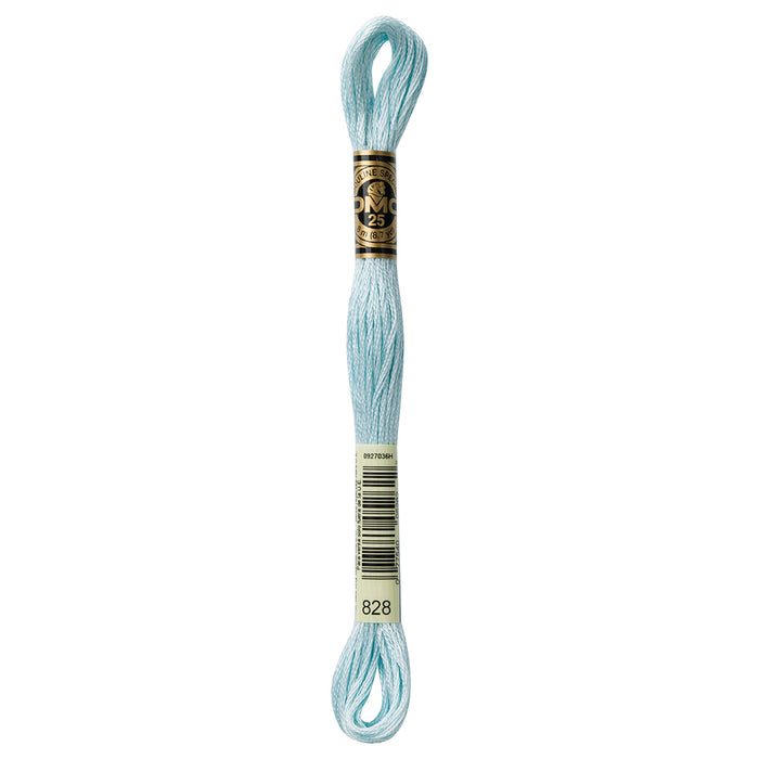 DMC Embroidery Floss - Ultra Very Light Blue - 828