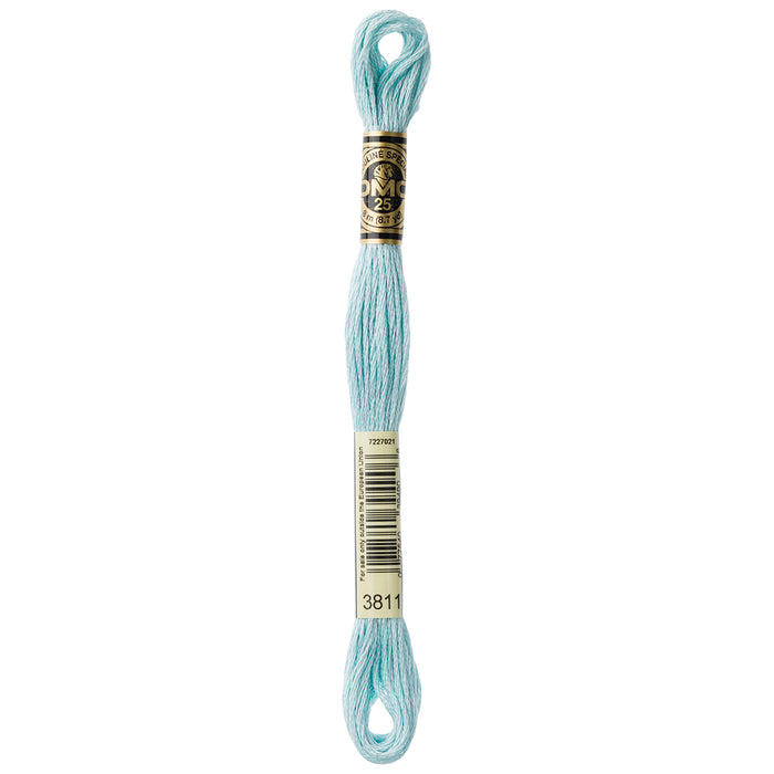 DMC Embroidery Floss - Light Turquoise Blue - 3811