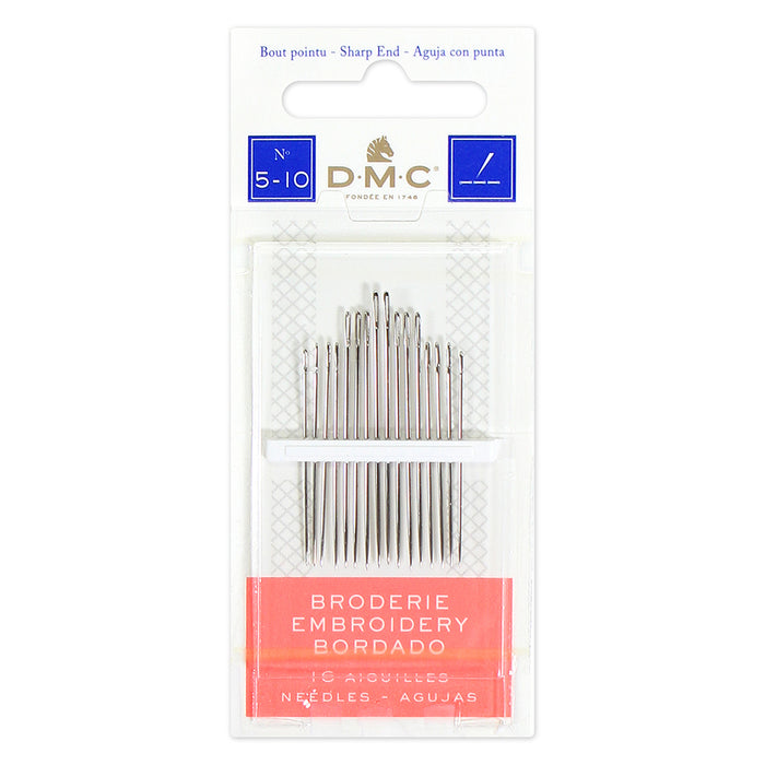 DMC Hand Embroidery Needles  #5-10