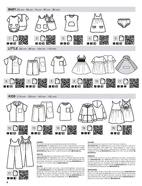 Katia Sewing Patterns Magazine - Spring/Summer 2024