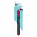Pink and black seam-sealing tool with packaging on a white background