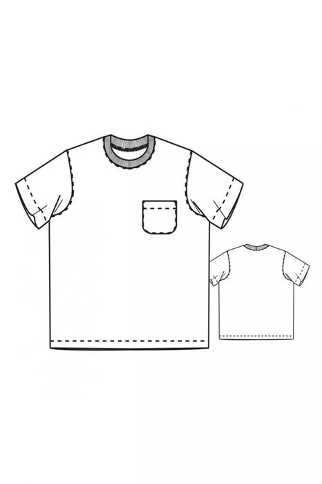 Merchant & Mills Tee Shirt Paper Pattern - Unisex