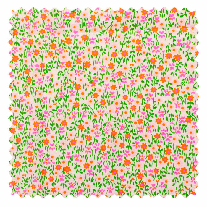 Petit Pan - "Coupon" - Flower Power Pink 50x70 cm