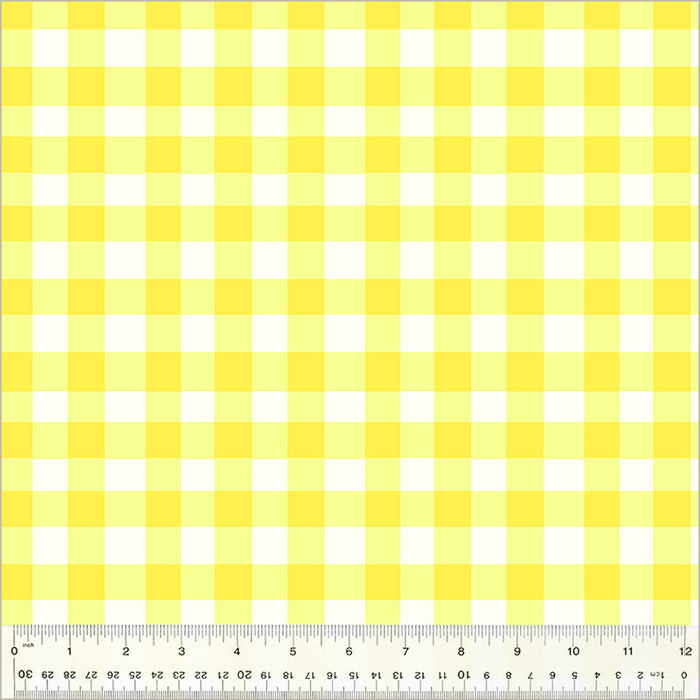 Heather Ross - Heather Ross By Hand - Gingham in Lemon