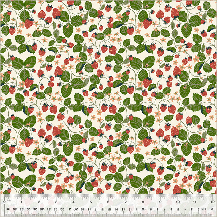 Jennifer Moore - Under the Canopy - Strawberry Fields in Ivory