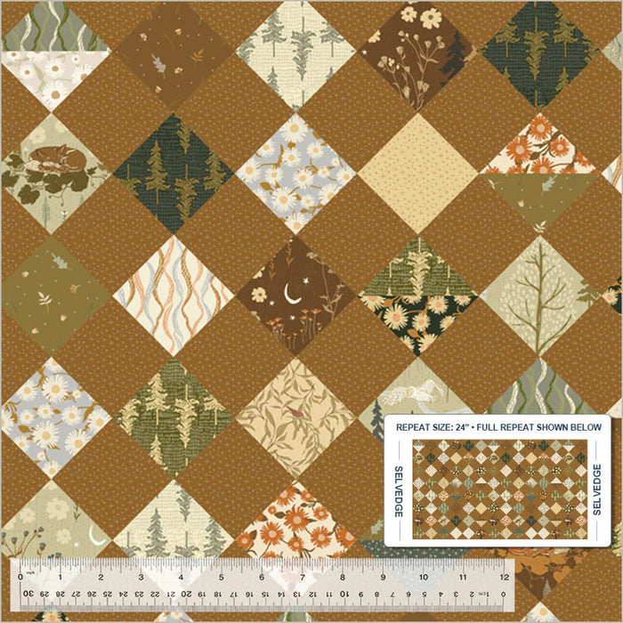 Willow Bend by Cassandra Zaniboni - Wildlands Whole Cloth