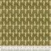 Pattern of trees on a textured fabric surface with a ruler at the bottom.
