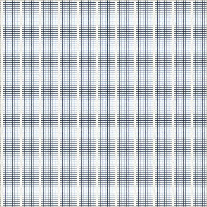 A repeating pattern of narrow vertical columns of small blue grid squares on a white background.