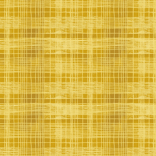 Yellow plaid pattern fabric texture
