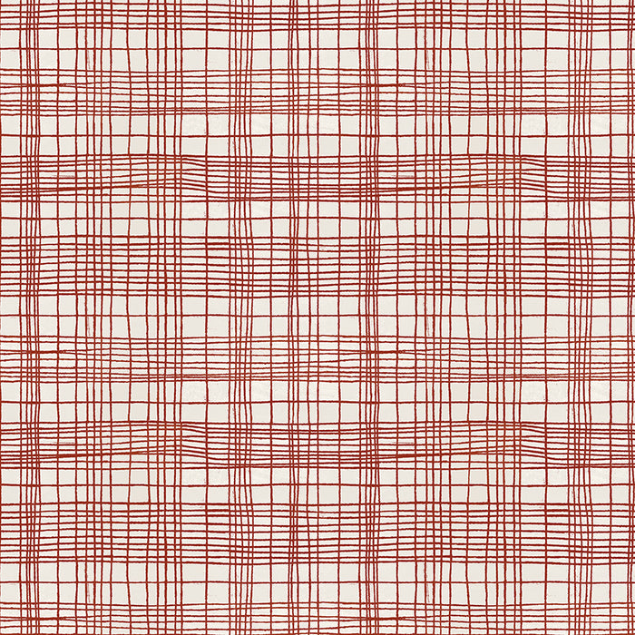 The Plaid One by Marcia Derse - String Theory in Pomegranate