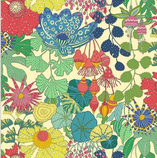 Sunshine by Sally Kelly - Peony Park in Cream