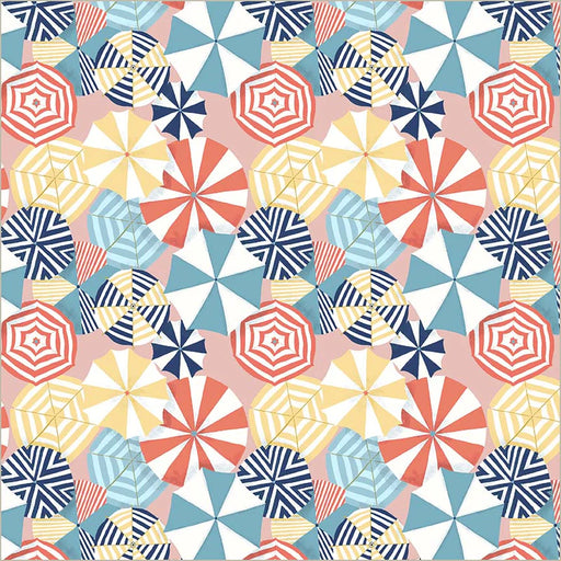 Jennifer Moore - Villa Sol - Parasol in Salmon