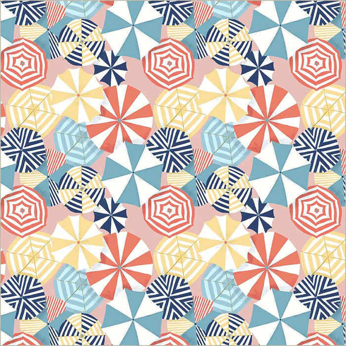 Jennifer Moore - Villa Sol - Parasol in Salmon