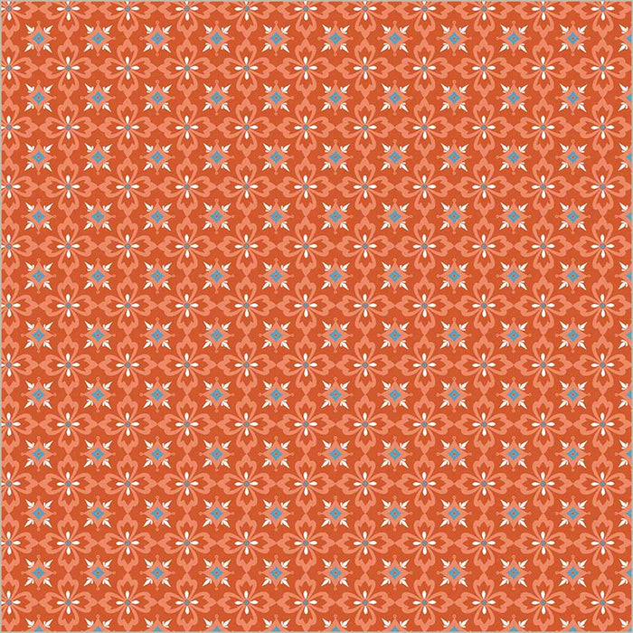 Jennifer Moore - Villa Sol - Flower Tiles in Sunburst
