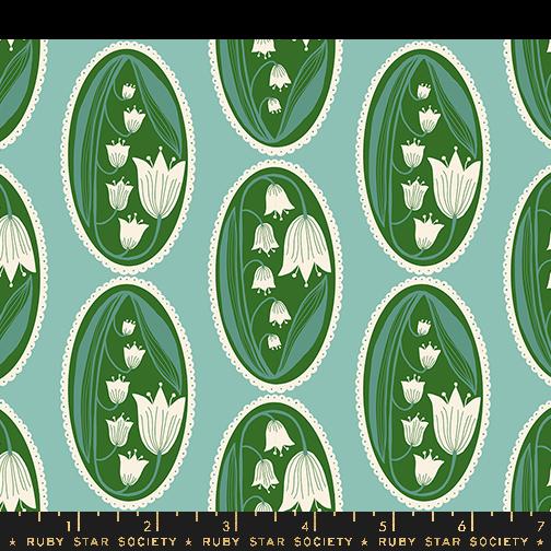 Endpaper by Jen Hewett for Ruby Star Society - Lily of the Valley in Water