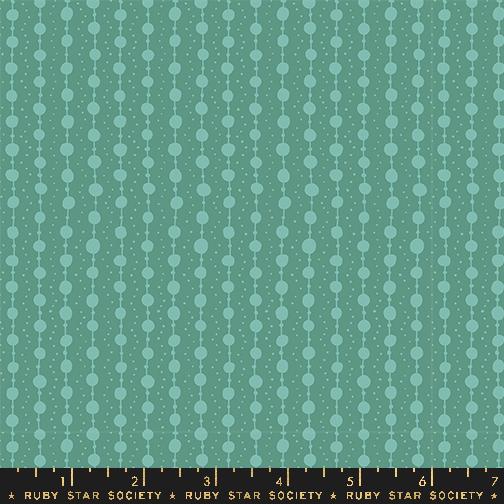 Endpaper by Jen Hewett for Ruby Star Society - Pearls in Watercress