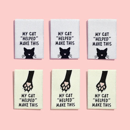 Kylie and the Machine Labels - My Cat Helped