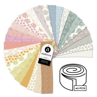 Coastal Walk 2.5" Design Roll - (Jelly Roll)