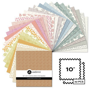 Coastal Walk 2.5" Design Roll - (Jelly Roll)