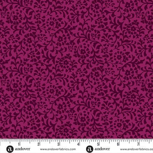 Moody Hues by Nancy Rink - Vine in Magenta