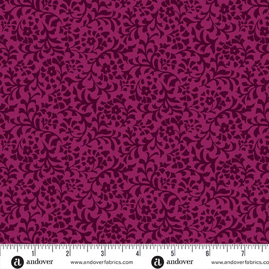 Moody Hues by Nancy Rink - Vine in Magenta