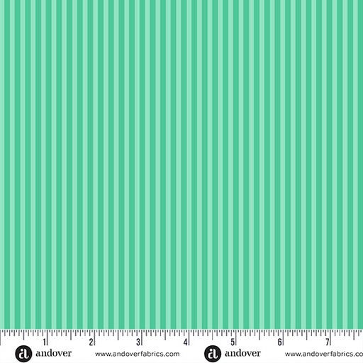 Andover Simply Stripe - Jade