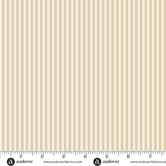 Andover Simply Stripe - Cream