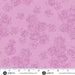 A purple  fabric pattern featuring purple spiral and swirl motifs, with a white ruler and Andover fabric branding along the bottom edge.