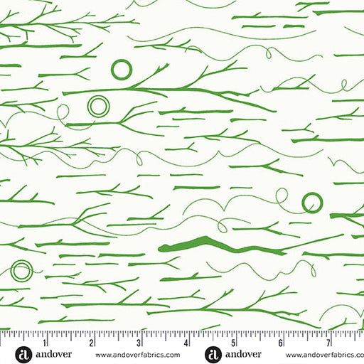 Sun Print Whisper Sticks and Twine in Grass