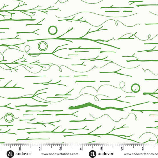 Sun Print Whisper Sticks and Twine in Grass