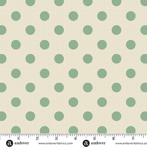 Quiltessential by Edyta Sitar of Laundry Basket Quilts - Large Dot in Clover