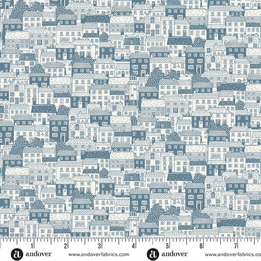 Makower - Driftwood - Cottages in Dark Blue