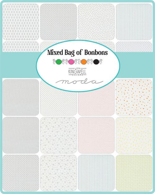 Jen Kingwell - Mixed Bag of Bonbons Charm Squares