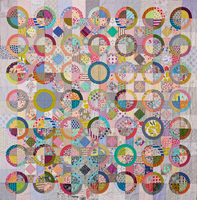 Jen Kingwell's Halo Quilt with Lucy Anne Holliday - 4 sessions - Tuesday February 6 to February 27 1:00 - 3:00