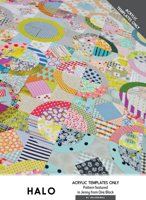 Jen Kingwell's Halo Quilt with Lucy Anne Holliday - 4 sessions - Tuesday February 6 to February 27 1:00 - 3:00