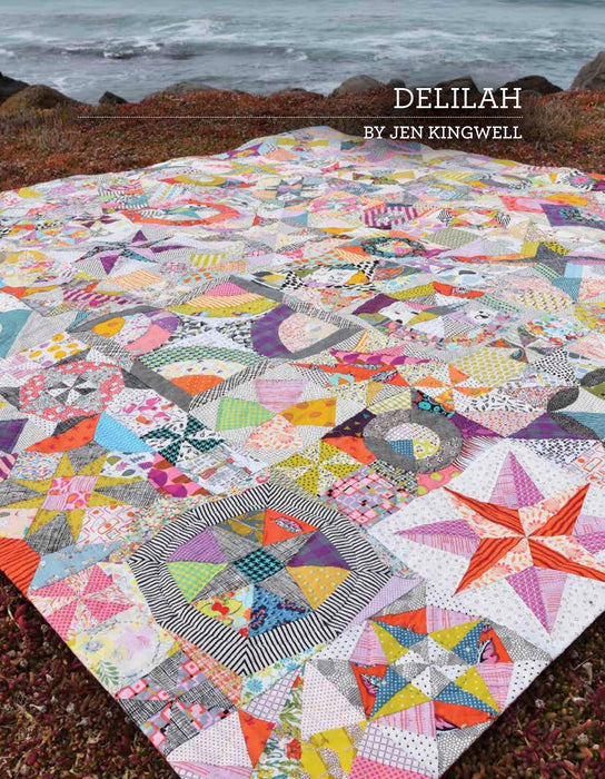 Jen Kingwell - Delilah Quilt Pattern Booklet