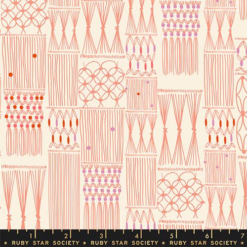 Calathea by Ruby Star Society - Wall Hanging in Melon