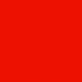 Solid red color swatch with a fabric yardstick at the bottom