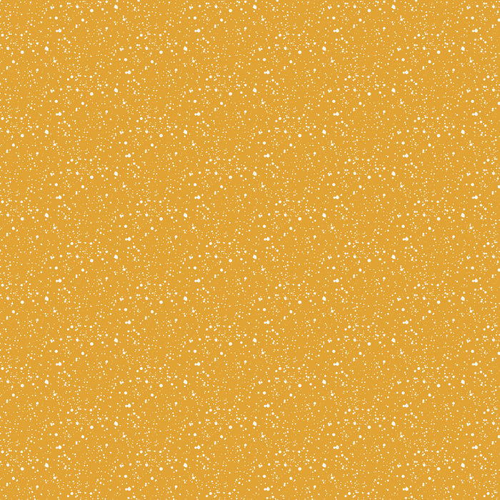 Painted Garden by Josephine Kimberling - Splatter in Ochre