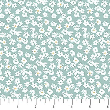 Tender by Pippa Shaw - Daisies in Mint