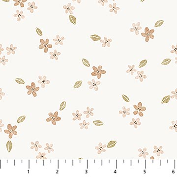 Tiny Waddles Floral in Cream