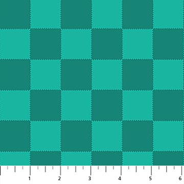 Bits and Bobs by Sarah Hearts - Squares in Teal