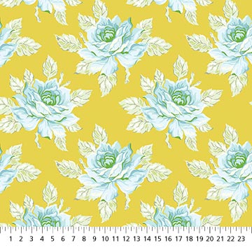 Daisy Crush by Heather Bailey - Hello Roses in Gold