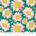 Daisy Crush by Heather Bailey - Sunshine Daisies in Emerald