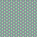 Patterned design with green, pink, and purple colors on a dark background